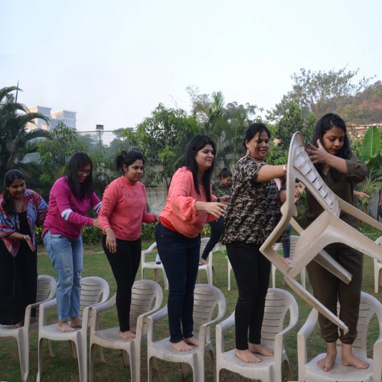 Team games at an XL Advisors offsite